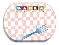 Sticky Notes: 4 inch x 3 inch Oval Shaped Sticky Notes